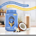 Birdman Peacock Vegan Protein Powder Complete Plant Based Meal Replacement Shake With Magnesium, Vitamin D, Mct Oil All In One Supplement For Men And Women Smooth Texture Coco Vanilla Flavor