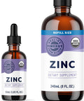Vimergy Liquid Zinc 55 Ml And Zinc Refill 240 Ml - Bundle