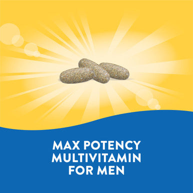 Nature'S Way Alive! Men S Max3 Potency Multivitamin, Supports Whole Body Wellness*, Supports Cellular Energy*, B-Vitamins, Gluten-Free, 90 Tablets