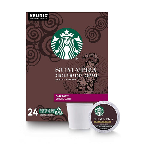 Starbucks K-Cup Coffee Pods, Medium Roast Coffee for Keurig Brewers, Holiday Blend, 100% Arabica, Limited Holiday Edition, 1 Box (32 Pods)
