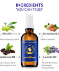 Ancient Greek Remedy - After Shower Body Oil for Women - Hydrating Face Oil & Body Moisturizer for Dry Skin with Organic Jojoba, Sweet Almond, Olive, and Vitamin E Oil - Clean Skincare, 4 oz