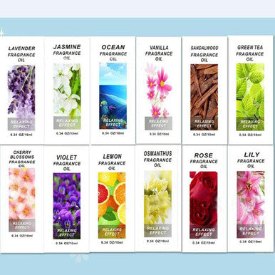 Contican 10ML Natural Essential Oils Pure Essential Oils For Aromatherapy Diffusers Body Massage Relax Fragrance Oil