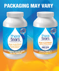 TheraTears 1200mg Omega 3 Supplement for Eye Nutrition Organic Flaxseed Triglyceride Fish Oil and Vitamin E 180 Count
