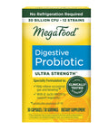 MegaFood Digestive Probiotic - 12 Strain Vegetarian Probiotics For Women & Men 30 Billion Cfus Support Gut Health Probiotics For Digestive Health Help Relieve Occasional Gas & Bloating 30 Capsules