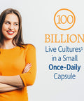 Garden of Life Raw Probiotics 100 Billion Cfu Shelf Stable 30 Capsules For Men And Women Digestive Enzymes Clinically Studied Strains