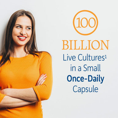 Garden of Life Raw Probiotics 100 Billion Cfu Shelf Stable 30 Capsules For Men And Women Digestive Enzymes Clinically Studied Strains