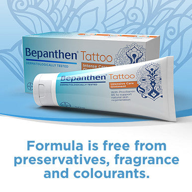 Bepanthen Tattoo Intense Care Ointment Formulated with Provitamin B5 50g