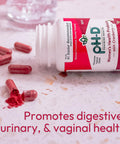 pH-D Feminine Health - Women'S Health Probiotic With Prebiotic Blend, Cranberry Fruit Extract - Oral Supplement - 30 Count