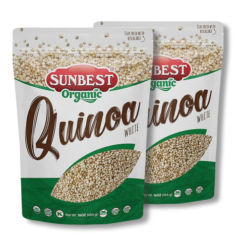 Sunbest Natural Organic Super Seeds Mix, 2-Pack Ã¢â‚¬â€œ Raw Chia, Flax Seed, Hemp, Pumpkin & Sunflower Seeds Ã¢â‚¬â€œ Great For Trail Mix, Smoothies & Salads Ã¢â‚¬â€œ Superfood Blend Rich in Protein & Fiber (32 oz)