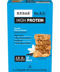 RXBAR High Protein Bars, Gluten Free, Protein Snacks, Vanilla Peanut Butter, 25.3oz Box (12 Bars)