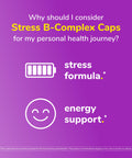 Twinlab Stress BComplex Caps Complete BComplex and 1000 mg Vitamin C Energy Support Supplement with Vitamin B12 and B6100 Capsules Pack of 2