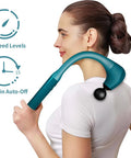Massage Gun With Extension Handle Deep Tissue Massage Gun For Pain Relief, Muscle Massager For Back Neck Shoulders Waist Legs