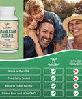 Magnesium Taurate Supplement for Sleep Calming and Cardiovascular Support 1500mg per Serving 210 Vegan Capsules Manufactured in USA by Double Wood Supplements