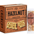 South 40 Snacks Crunchy Nut Bars, Mix of 6 Variety Pack, Touch of Honey, Natural Protein (40g Bar, Pack of 12)