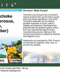 Terravita Jerusalem Artichoke (Helianthus Tuberosus, Sunchoke, 90% Inulin Fiber) - 450 Mg (100 Capsules, Zin: 570983)