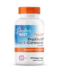 Doctor'S Best Pepzin Gi Zinc-L-Carnosine Complex For Men & Women - Zinc Carnosine Supplement Caps For Gut Health Digestive Support & Stomach Comfort Vegan Gluten Free 120 Veg Capsules