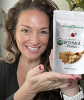 Mother Nature Organics Superfoods for Organic Living Usda Organic Red Maca Root Powder Raw Vegan Hormone Regulation Great Pre Workout Muscle Mass Gain Non Gmo (1Lb)