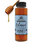 HONEY FEAST New Zealand Manuka Infused Honey with Propolis 12oz - Raw Manuka Honey, Patent Pending Formula, MGO182 Rating, Manuka Honey New Zealand