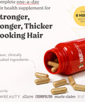 HAIRtamin Hair Vitamins with Biotin Vegan Capsules