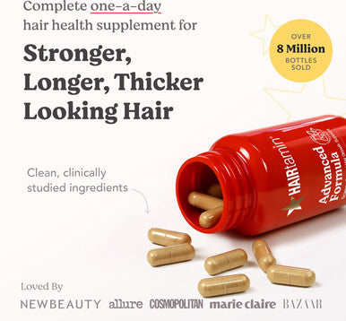 HAIRtamin Hair Vitamins with Biotin Vegan Capsules