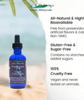 Eidon Liquid Potassium Supplement Supports Proper Cell Function Bioavailable Ionic All Natural Vegan Gluten NoPreservatives or Additives Potassium Drops 2 Ounce Bottle 2 Pack