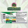 Nature'S Answer White Ginseng Root Alcohol 1 Fluid Ounce | Immune Support | Promotes Cognitive Function | Mental Clarity and Focus