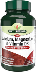 Calcium, Magnesium & D3 90 Tablets. Suitable for Vegans.