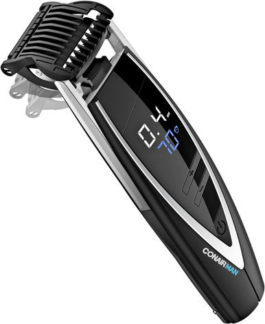 Conair for Men Super Stubble; Black - Wet/Dry + Lithium Ion Battery Powered