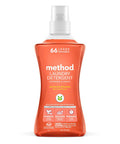 Method Laundry Detergent Nectarine Blossom 53.5 Ounces 66 Loads 1 pack Packaging May Vary