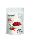 Sunfood Superfoods Goji Berries Raw Organic. 8 Oz Bag