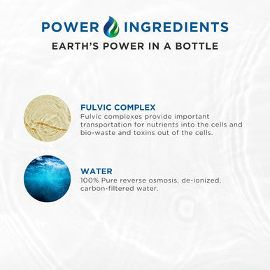 Beam Minerals Happy-Lytes - All-Natural Liquid Electrolytes Fulvic Electrolyte Misting Spray Fulvic Acid Trace Mineral Liquid Spray Exceptional Cellular Micronutrients Supplements 2Oz