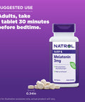 Natrol Melatonin Tablets- 3Mg, 120 Count