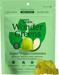 Plant People WonderGreens Veggie Gummies Super Greens with Probiotics Multivitamin Support Gummy for Wellbeing Energy Immune and Gut Health Green Apple Flavor (60 Count)