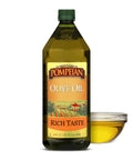 Pompeian Rich Taste Olive Oil, High Heat Cooking, Baking & Sauteing, High Smoke Point, 48 Fl Oz