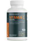 Bronson Vitamin C 500 Mg Supports A Healthy Immune System & Antioxidant Protection, Non-Gmo, 100 Vegetarian Tablets
