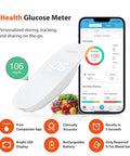 iHealth Gluco+ Wireless Smart Blood Glucose Monitor Kit with Free App, 100 Glucometer Strips, 100 Lancets, 1 Blood Sugar Monitor, 1 Lancing Device, Portable Diabetes Testing Kit for Home Use