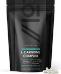 L-Carnitine 2000mg Complex with BioPerineAÃƒâ€šÃ‚Â® - Energy & Metabolism Support - Boosted with Vitamin D3, B2, B3, B6, Biotin & Chromium - 120 Vegan Capsules.