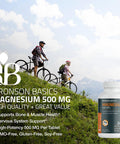 Bronson Magnesium 500 Mg Supports Bone & Muscle Health & Nervous System Support - Non-Gmo, 120 Vegetarian Tablets