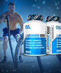 Evlution Nitric Oxide Booster L-Arginine Supplement - High Potency Nitric Oxide Supplement with 1500mg of L Arginine for Enhanced Energy Muscle Growth and Vascularity Nutrition NO Booster