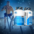 Evlution Nitric Oxide Booster L-Arginine Supplement - High Potency Nitric Oxide Supplement with 1500mg of L Arginine for Enhanced Energy Muscle Growth and Vascularity Nutrition NO Booster
