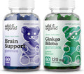 Wild & Organic Brain Support Gummies & Ginkgo Biloba Gummies