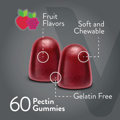 Prebiotic Fiber Gummies For Adults, 5G - Zero Sugar Added - Fiber Supplement Gummies For Digestive Health Regularity & Natural Weight Support - Vegan, Gelatin - Chewable Fruit Flavored Gummy