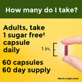 Nature Made Cranberry Supplement 500Mg With Vitamin C For Immune & Antioxidant Support Cranberry Blend For Urinary Tract Health One Per Day 60 Capsules