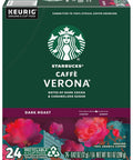 Starbucks K-Cup Coffee Pods, Dark Roast Hot or Iced Coffee, French Roast, 96 Keurig Pods