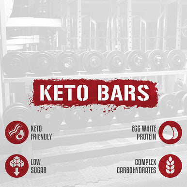 Rich Piana 5% Nutrition Knock The Carb Out Keto "KTCO" Bars, High Protein Cookie Snack, 2 Grams Net , Keto-Friendly Meal Replacement with Fiber, Egg Whites, 10 Count (Peanut Butter Chocolate Chip)