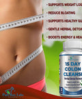 YUMMYVITE 15 Day Colon Cleanse And Detox, Herbal Detox Formula, Supports Weight Loss, Constipation Relief - Boosts Energy. Flush Toxins, Natural Safe Colon Cleanser For Men And Women - 30 Capsules