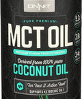 Onnit MCT Oil Pure MCT Coconut Oil Ketogenic Diet and Paleo Optimized with C8 C10 Lauric Acid Perfect for Coffee Shakes and Cooking