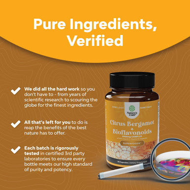 Citrus Bergamot Supplement with Citrus Bioflavonoids - Ultimate Citrus Bioflavonoids Supplement