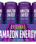 Sambazon Acai Berry Pomegranate, Energy Drink, 12 Fl Oz Can
