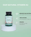 Vitamin K2 MK 7 200mcg VegaveroÃƒâ€šÃ‚Â® | with VitaMK7Ãƒâ€šÃ‚Â®: from Natto Fermentation | 99.7% All-Trans | 180 Vegan Capsules